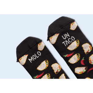 Mini Calcetines "Molo un taco" talla 27-30