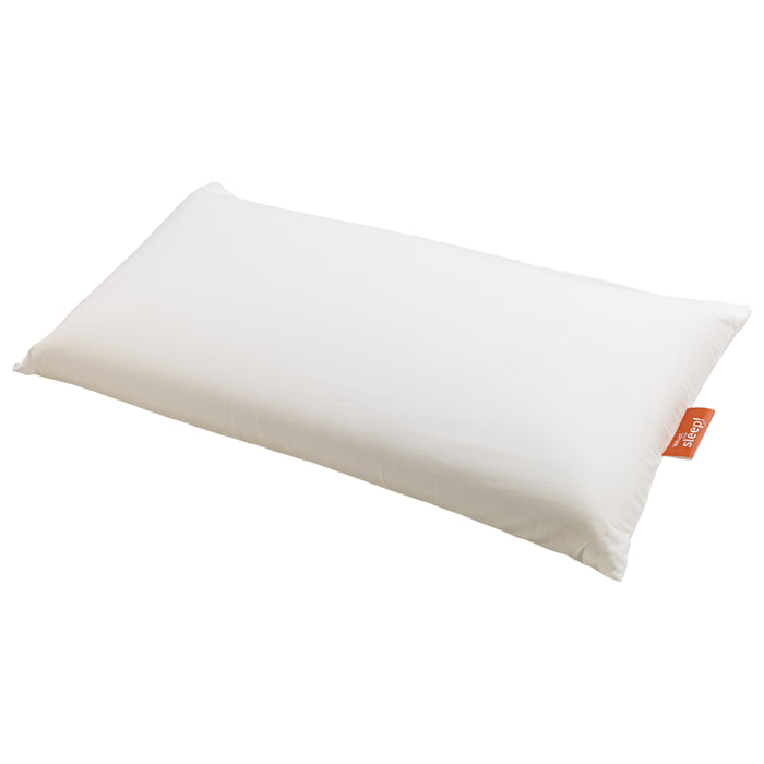 Almohada sostenible Viscoelástica, Firmeza Media, Alta Adaptabilidad, Certificado Oeko-Tex, Ideal Dormir de Lado, Reduce Tensiones Cervicales GUITAR · WHAT THE SLEEP