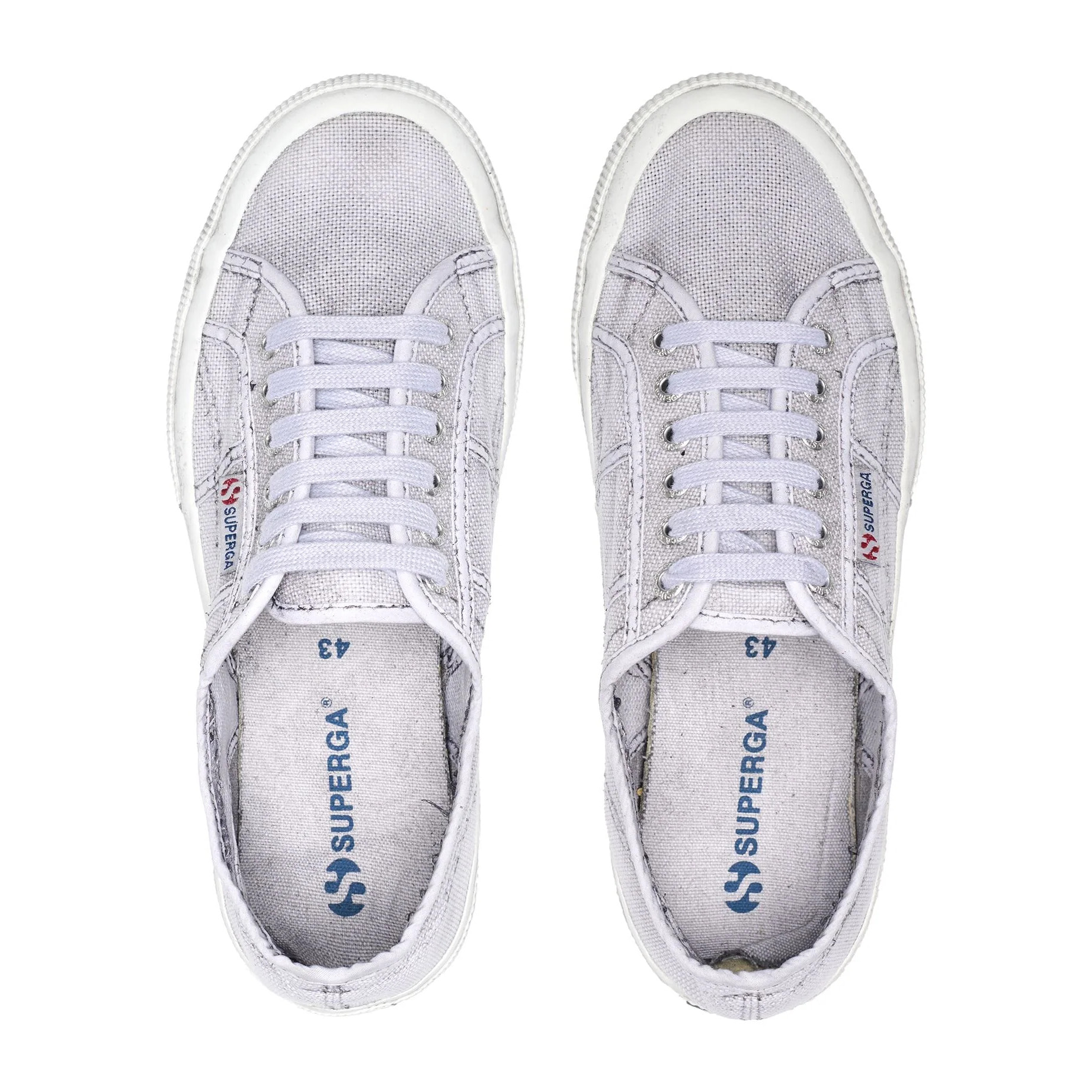 Superga - Uomo Donna Grigio - 2750 COTTON DYED