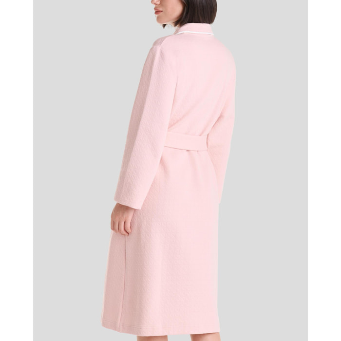 Bata larga mujer punto suave y cómoda