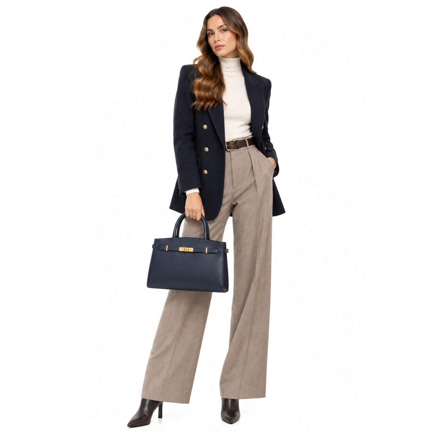 Tote Anna Luchini Blu