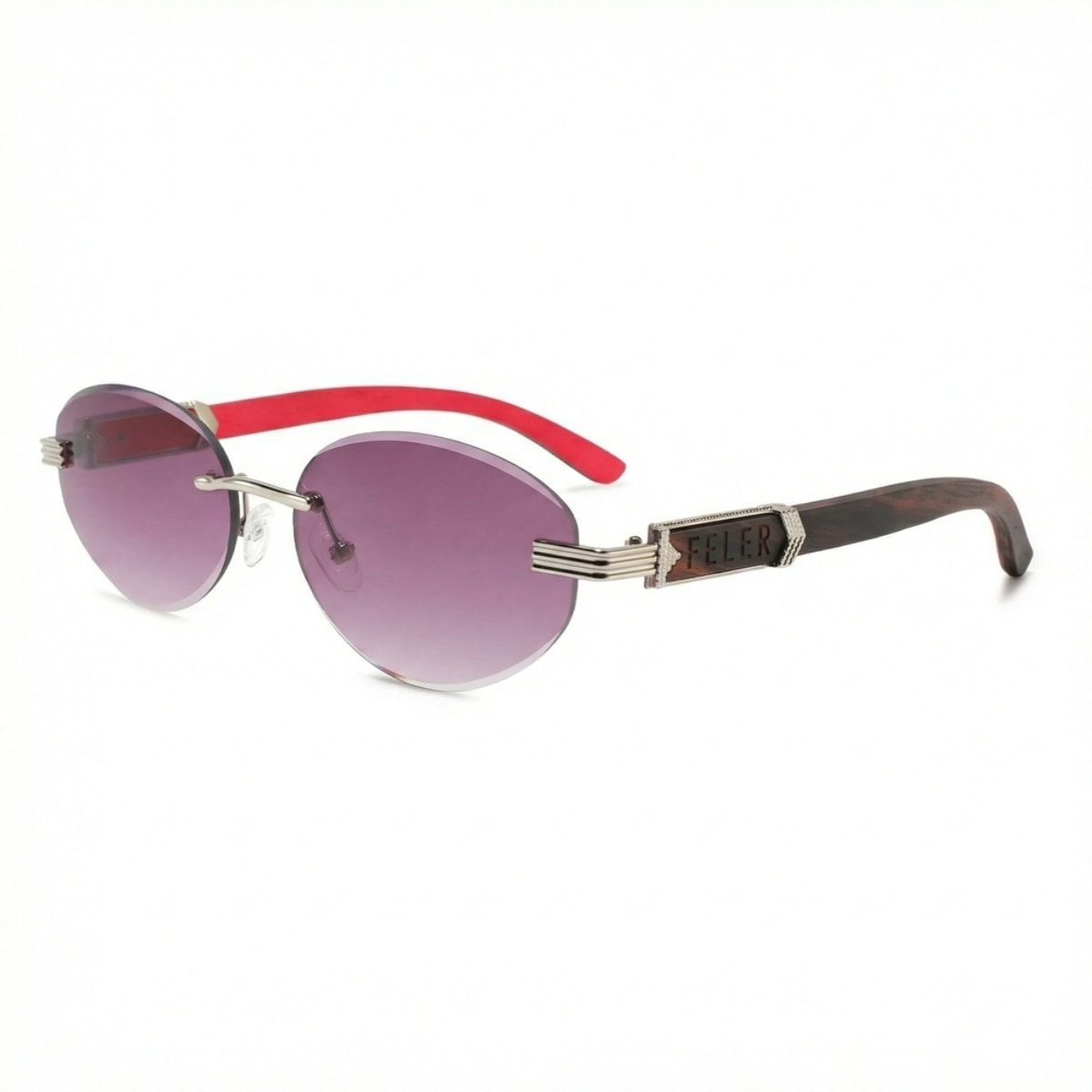 Gafas de Sol Feler 1820-11 Polarizadas de Madera Unisex 57 mm