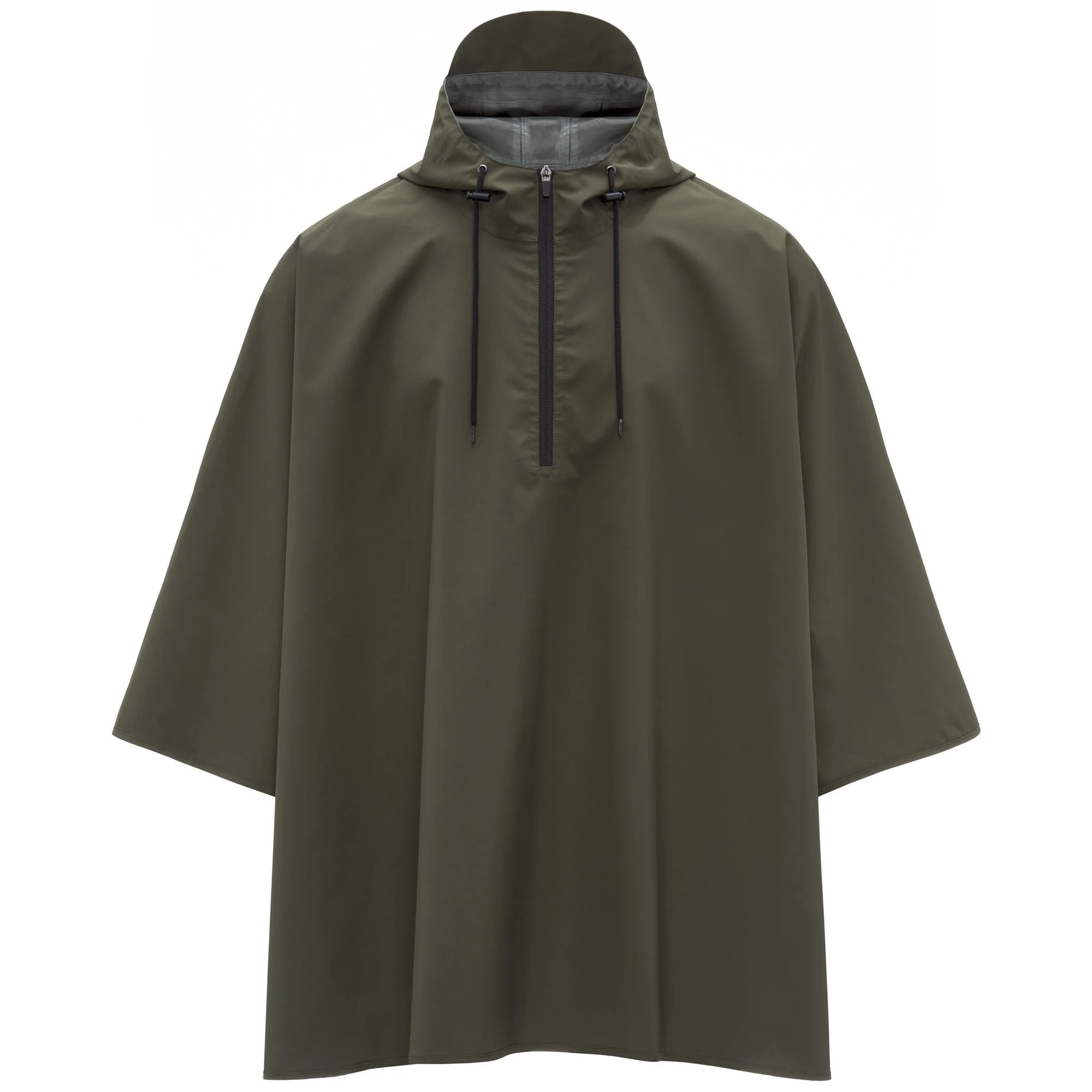 Giacche Superga Uomo Donna Verde Poncho Raggiera Logo