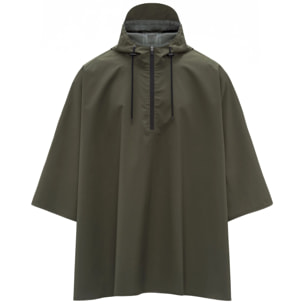 Giacche Superga Uomo Donna Verde Poncho Raggiera Logo