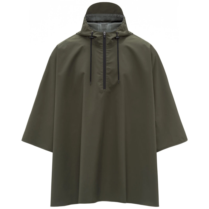 Giacche Superga Uomo Donna Verde Poncho Raggiera Logo