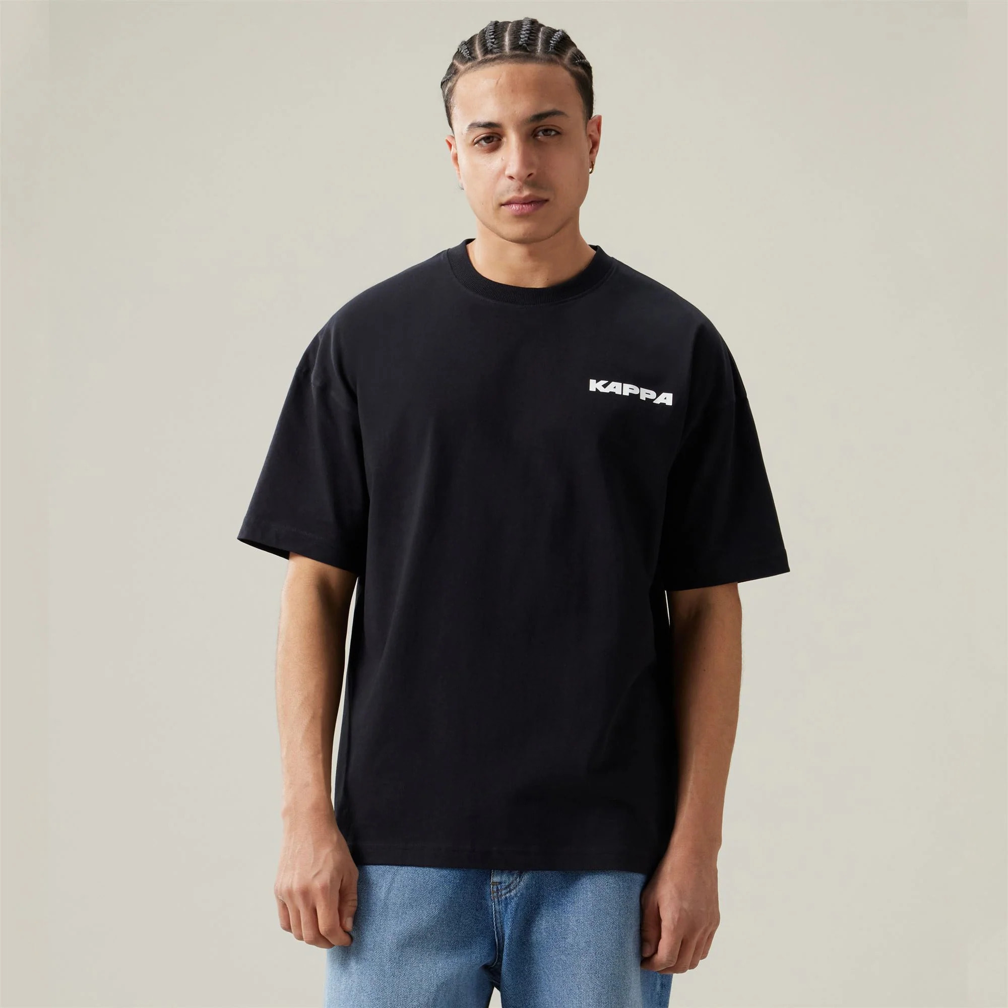 Kappa - T-Shirts & Top Uomo Nero - Authentic Nyle
