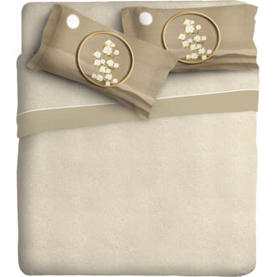 Completo letto 1 Piazza IPERSAN fotografico Fine-Art Foglia Oro