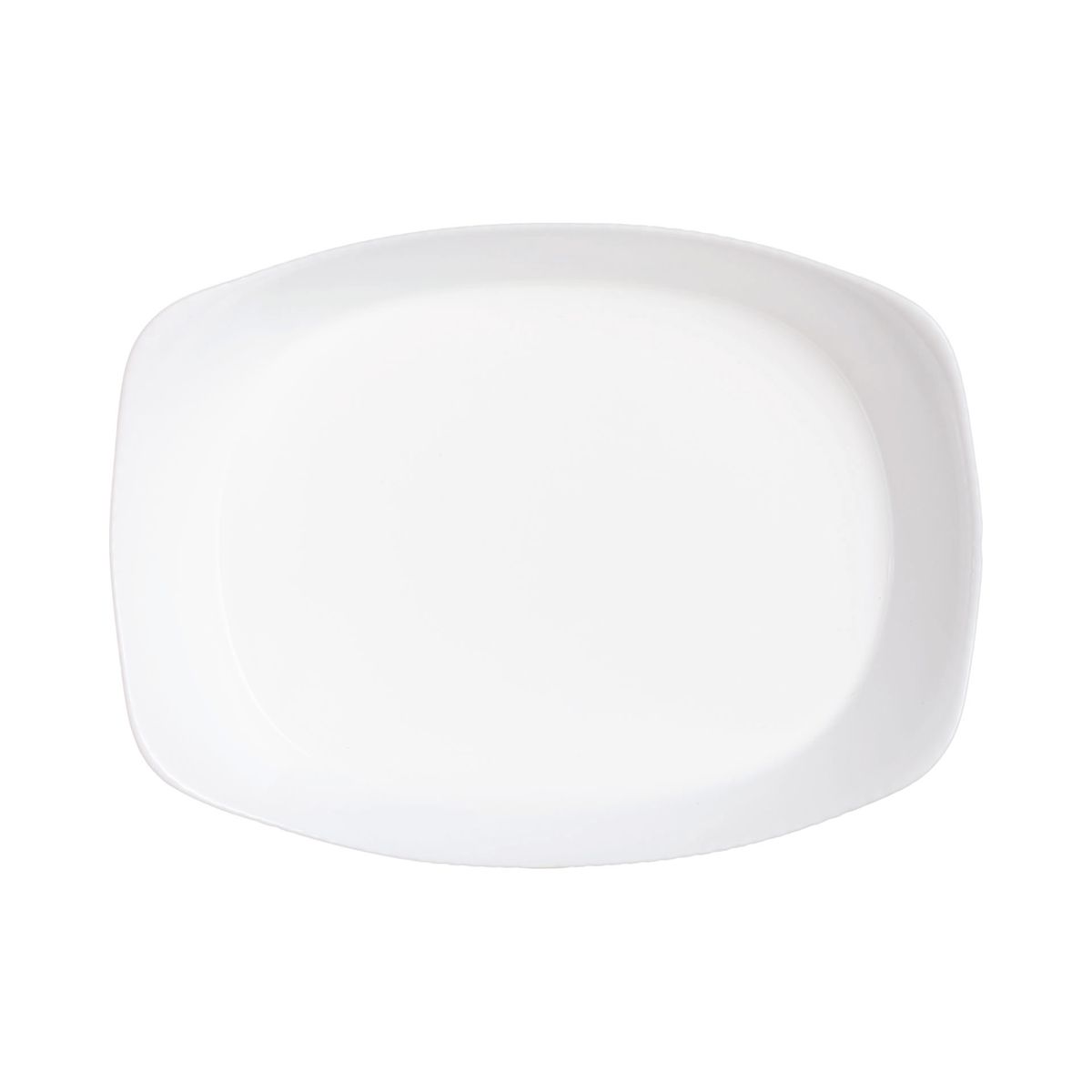 Fuente de horno blanca 34 x 25 cm Smart Cuisine Wavy - Luminarc