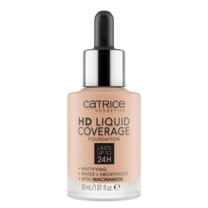 Hd Liquid Coverage Foundation - Fond de Teint Liquide Haute Couvrance 30ml