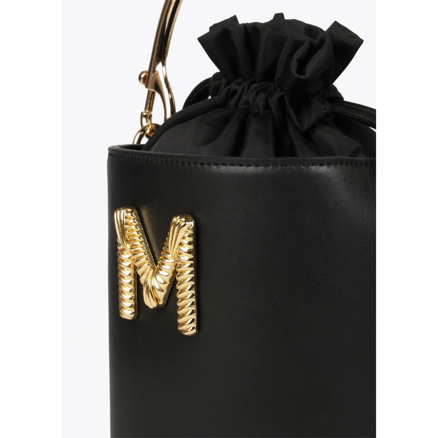 Borsa a secchiello manico in metallo