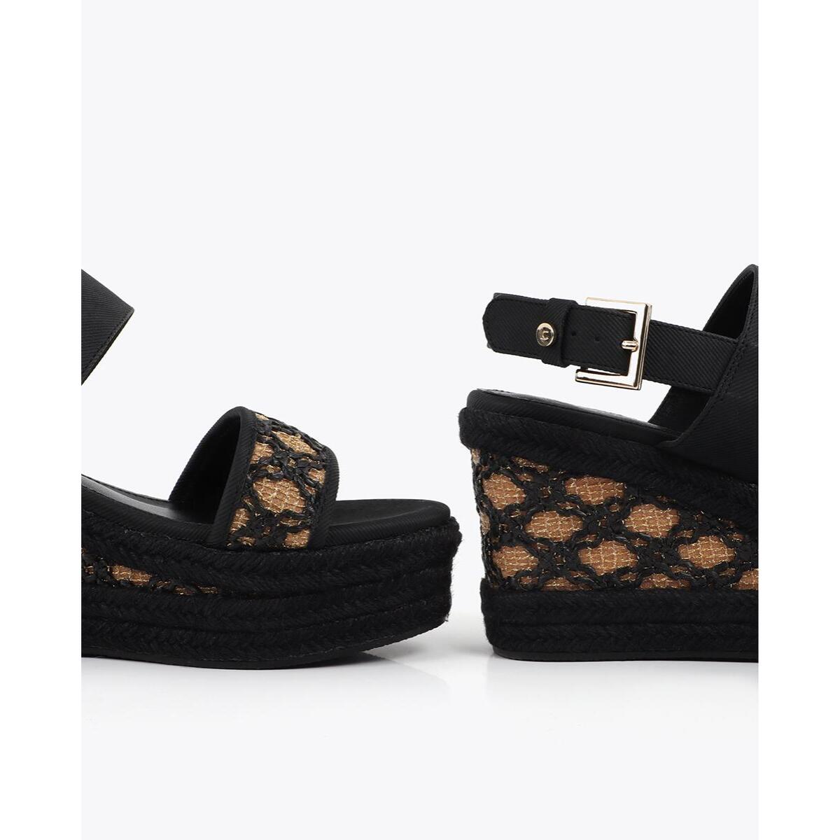 Zeppa in effetto rafia metallizzata