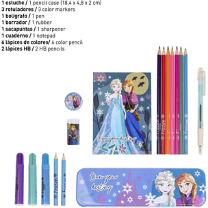 Set Papelería Coloreable Frozen