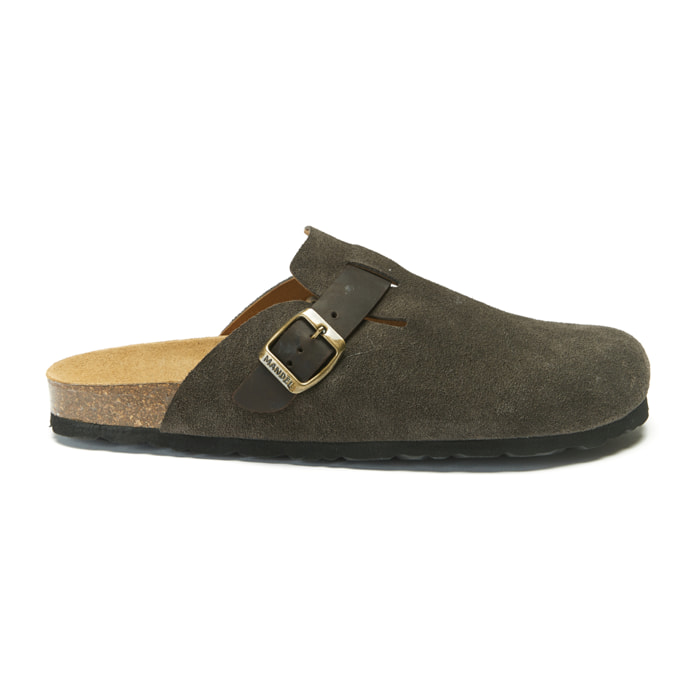 Sabot Mandèl Suede Grigio