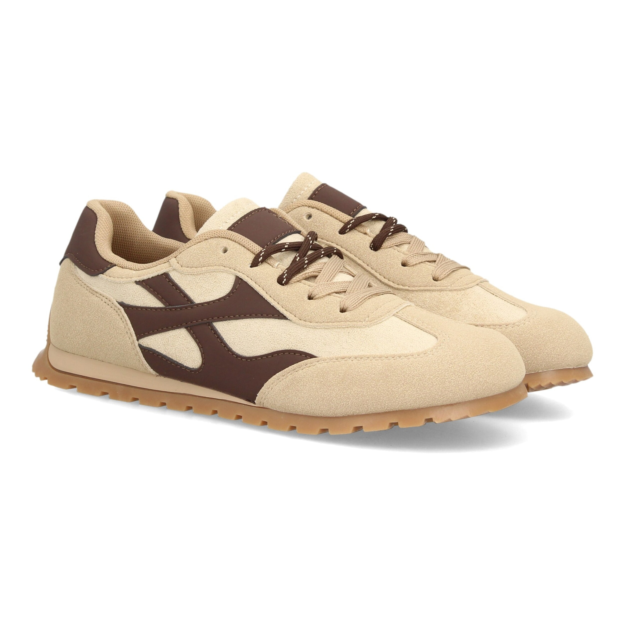 Zapatillas barefoot estilo retro para mujer