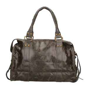 Borsa a spalla da donna - Modello Elara - Vera pelle - 41.0 x 28.0 x 13.0 cm