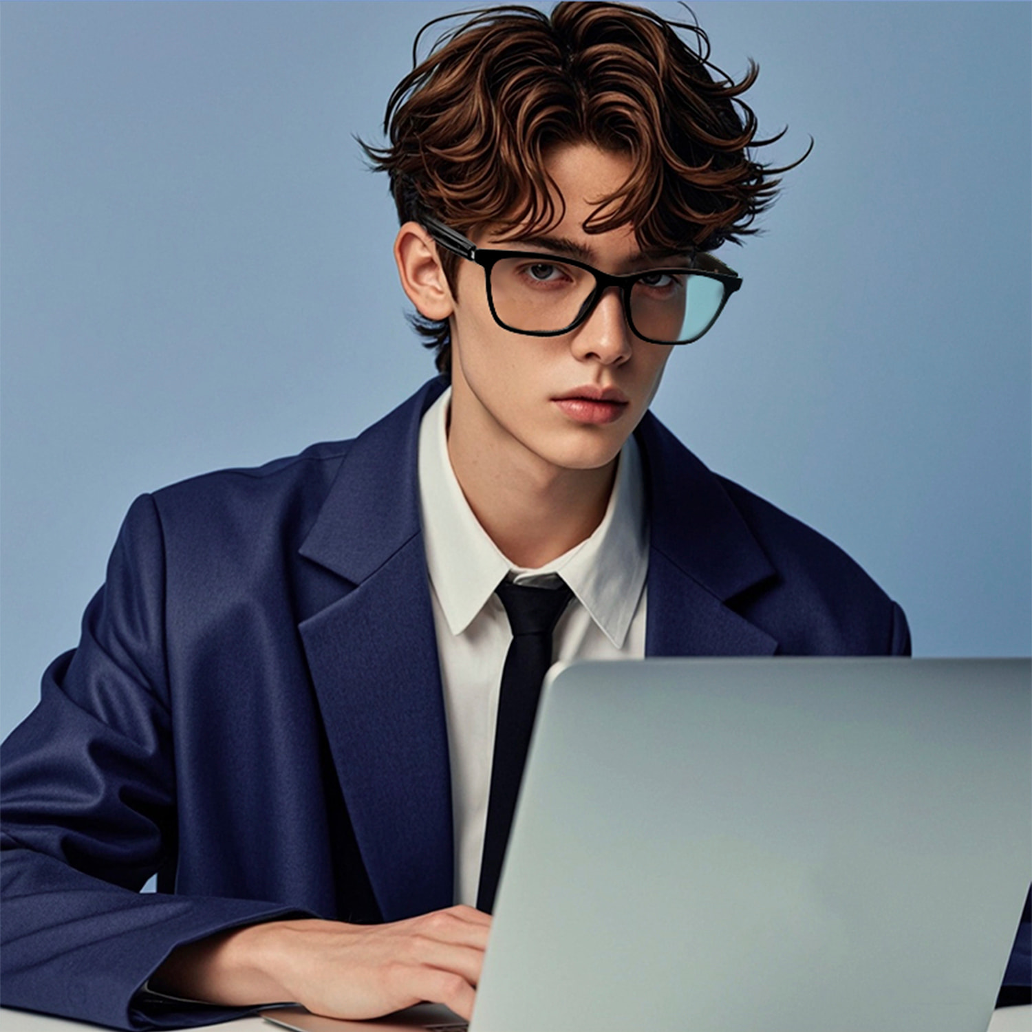 Occhiali intelligenti GS05, chiamata bluetooth, assistente vocale, controllo remoto della fotocamera, occhiali da sole magnetici.