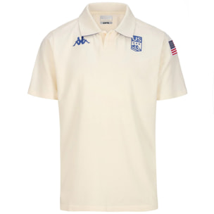 Camisas de polo Kappa Hombre Mujer SUPPORTER ANGATA USA US