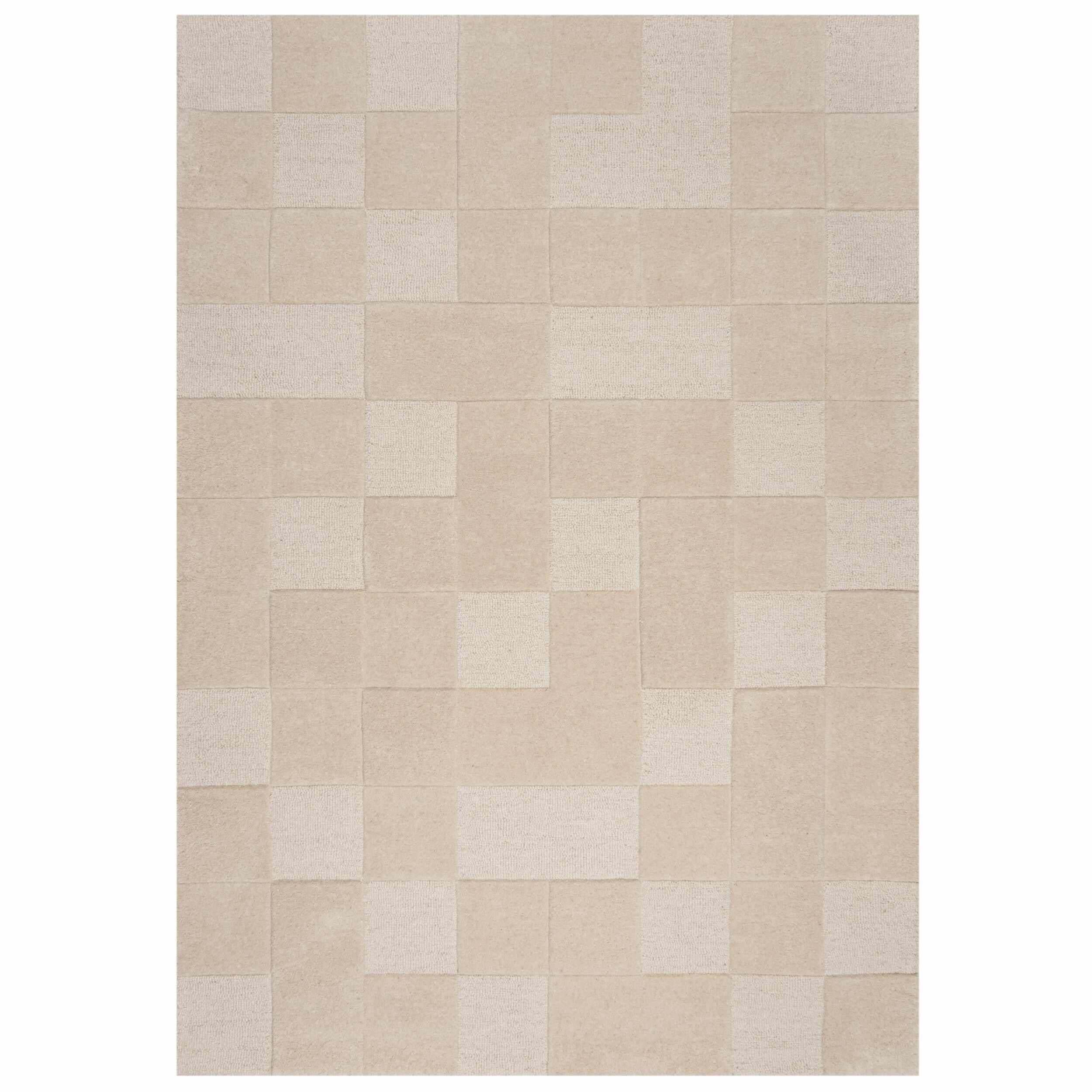 Tapis en laine moderne CHECKERBOARD