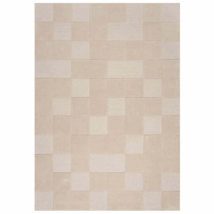 Tapis en laine moderne CHECKERBOARD