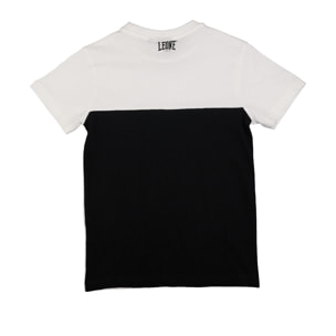 Camiseta niño Leone 1947 Apparel manga corta algodón estampado león