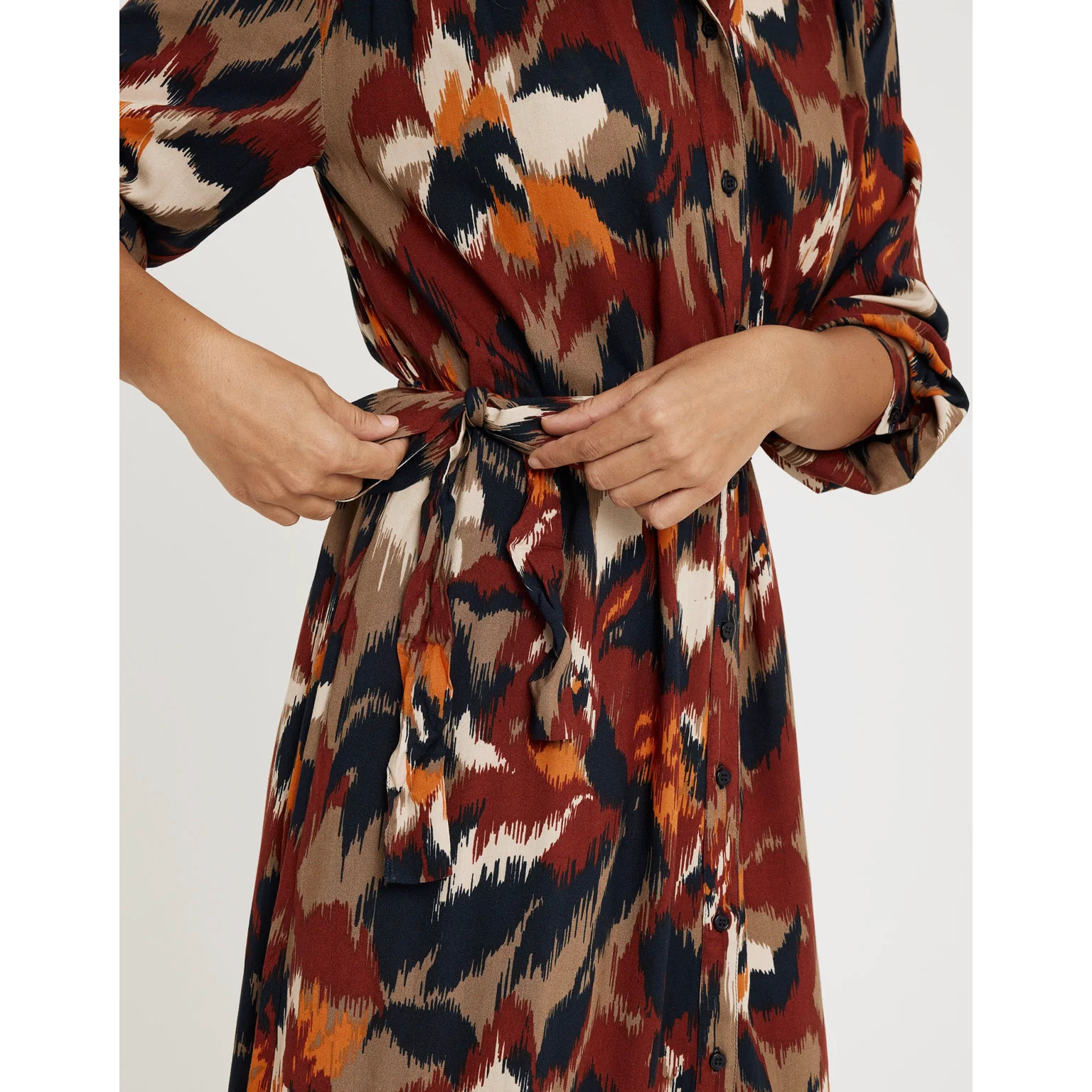 Vestido Largo Estampado - Arara