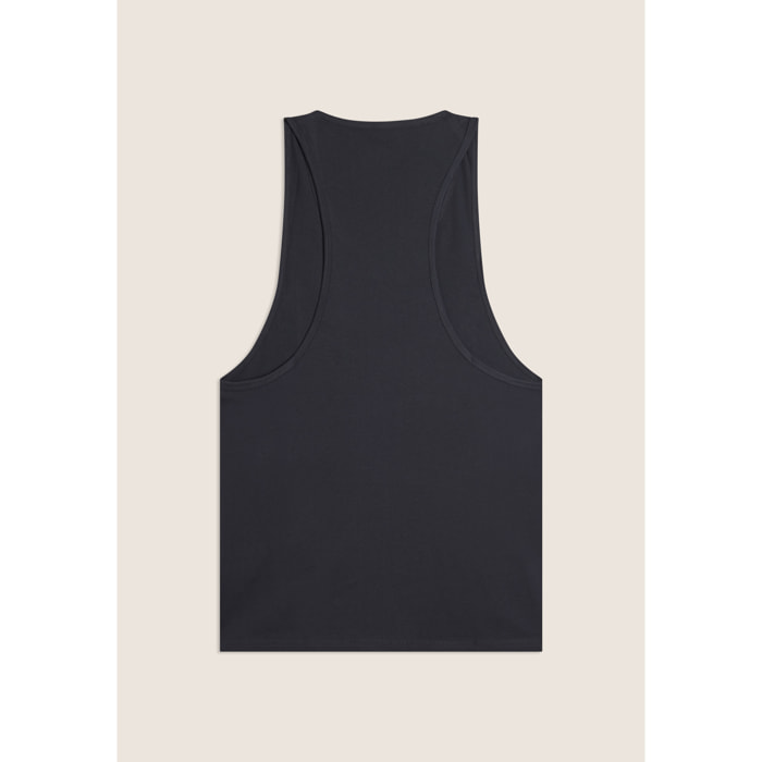 Canotta Uomo Regular in Cotone Stile Boxe VIS