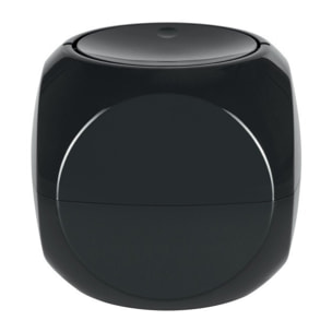 Poubelle à bascule Poubelle PP DICE 1L Noir Spirella