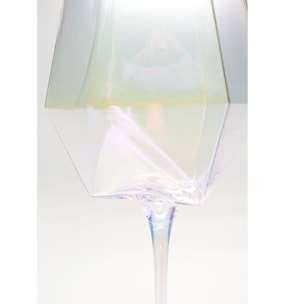 Verres à vin blanc Diamond set de 4 Kare Design