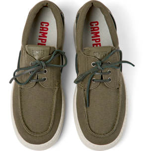 Zapatos de cordones - CAMPER Runner Four - Verde - Algodón