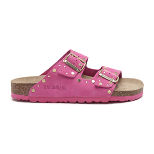 SANDALIA BABUNKERS ROSA