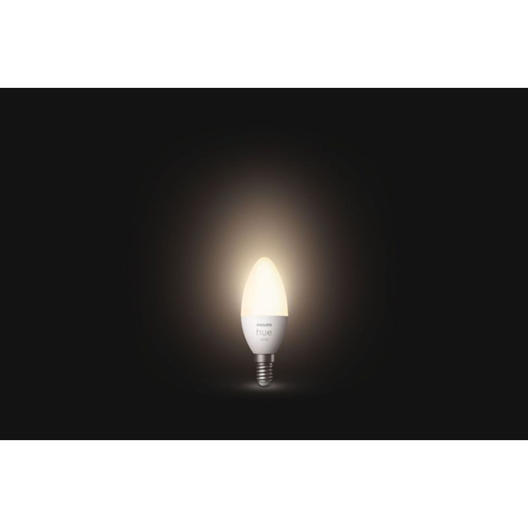 Ampoule LED connectée PHILIPS HUE E14 White Flamme