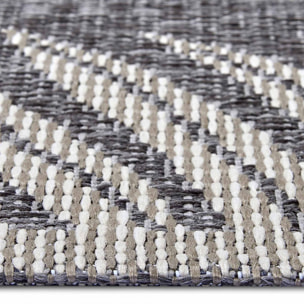 Tapis exterieur kilim nature floral, originalité artisanale ory