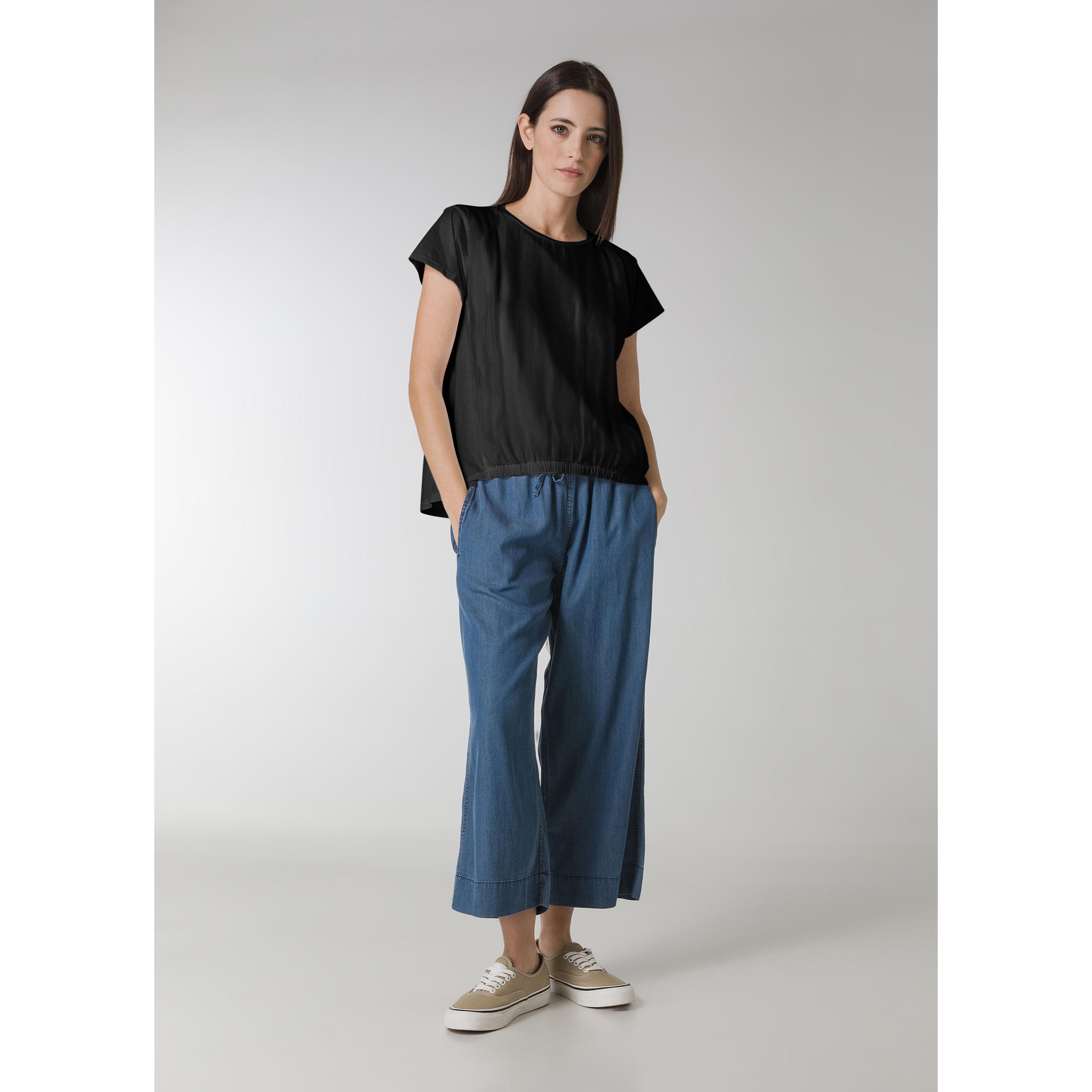 DEHA - Blusa SILK BLENDED BLOUSE in cotone per donna