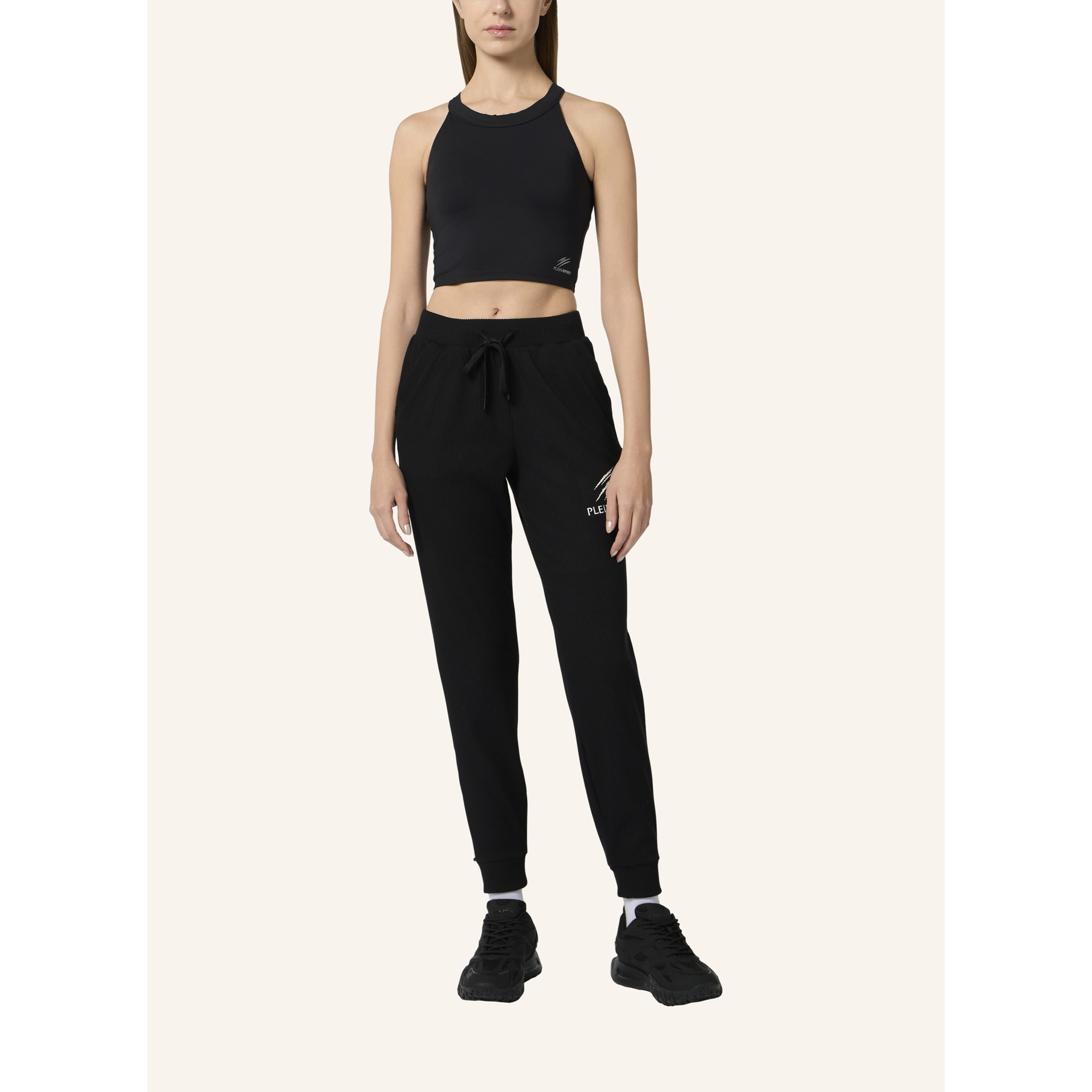 PLEIN SPORT Ribbed Joggers Scratch
