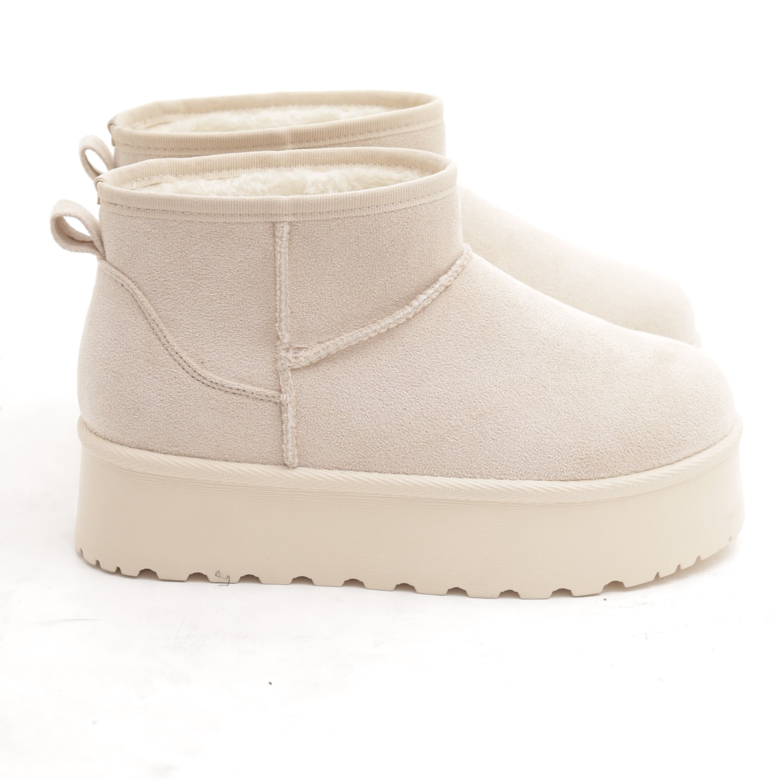 STIVALETTO MAMMUT BEIGE