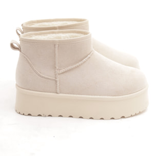 STIVALETTO MAMMUT BEIGE