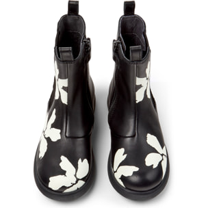 Botines - CAMPER Duet Twins - Negro - Cuero liso
