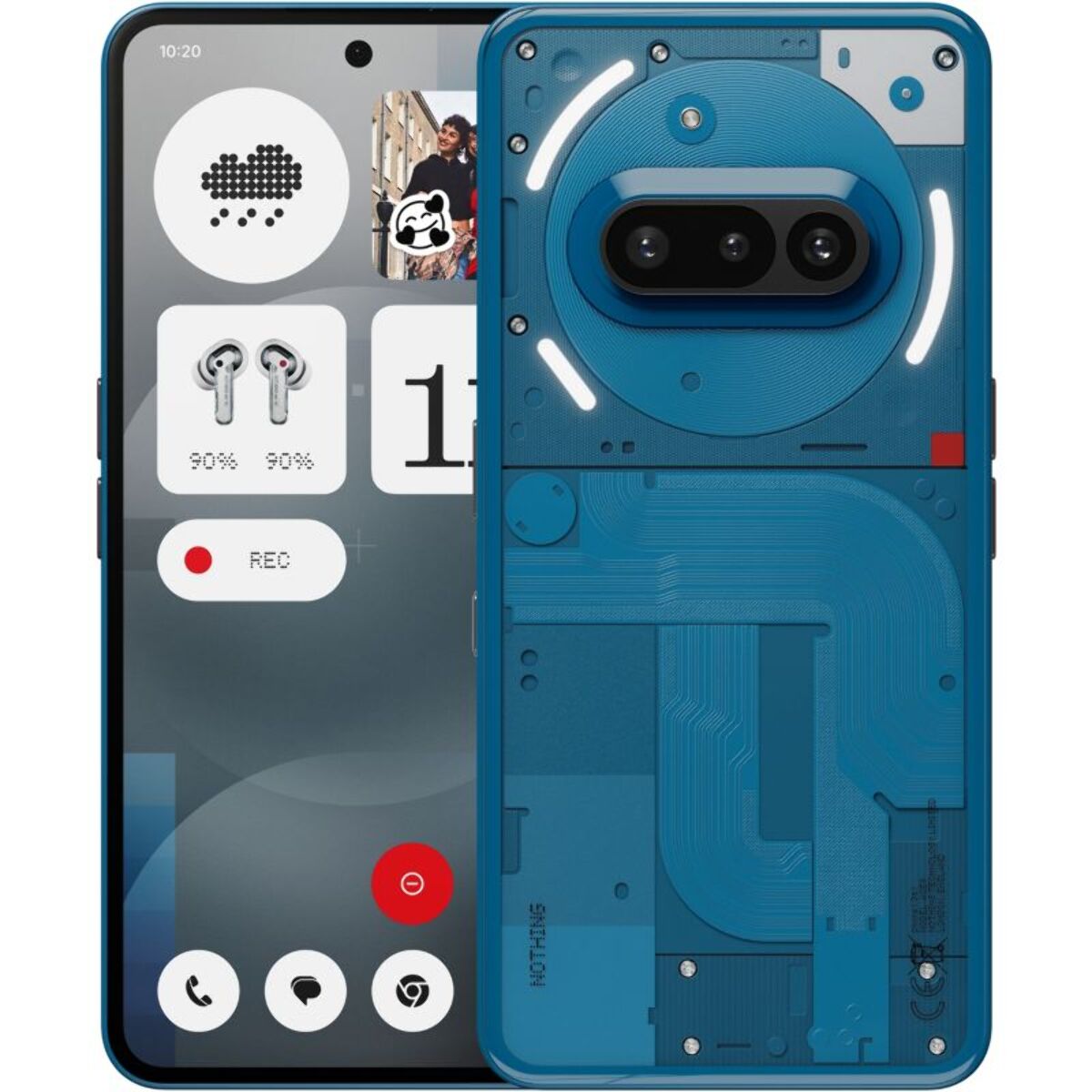 Smartphone NOTHING Phone (3a) Bleu Edition Limitée 256Go 5G