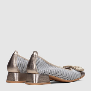 Bailarina Aruba Blanco oro 3 cm