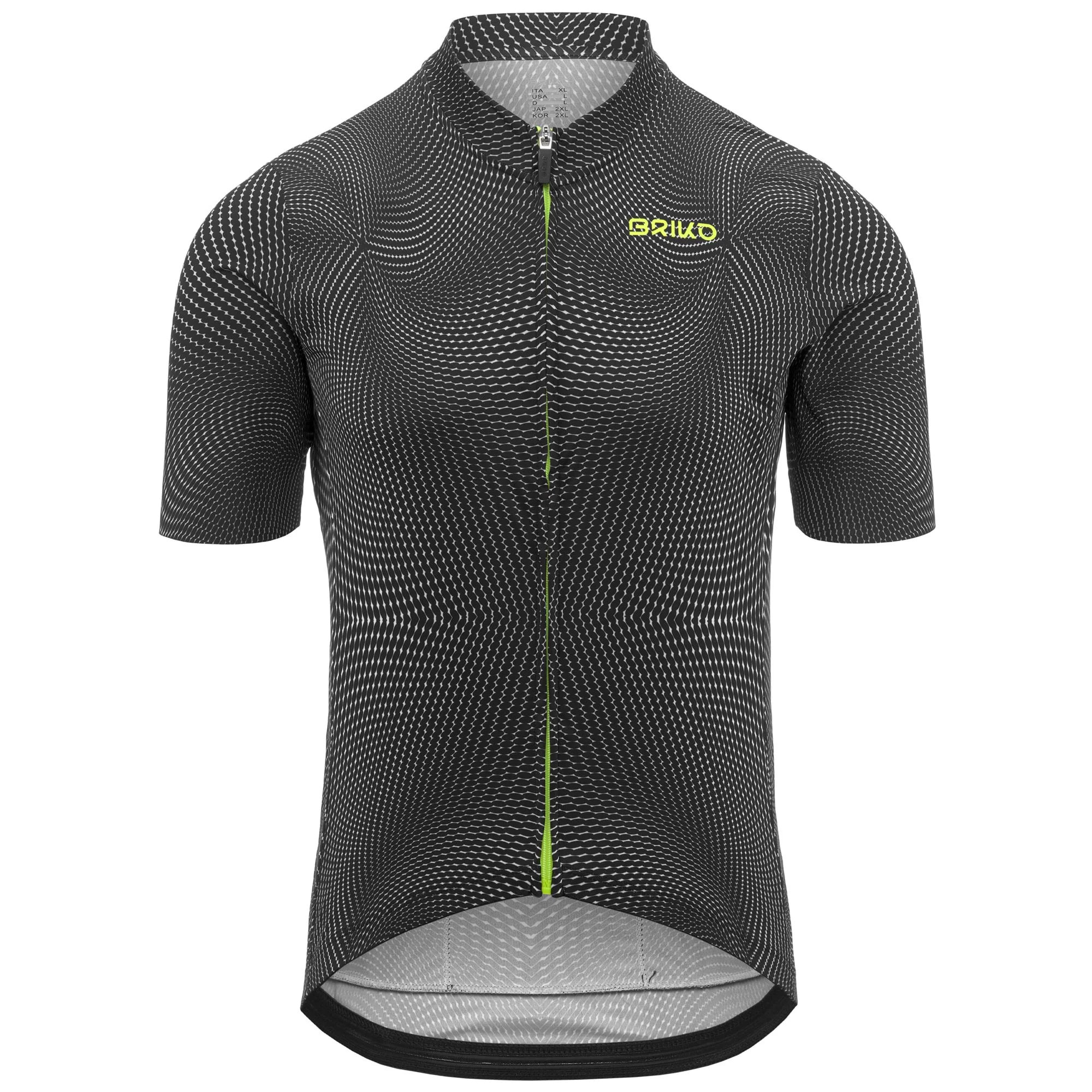 Briko - Maglie gioco, Uomo, Nero - CLASSIC JERSEY 2.0
