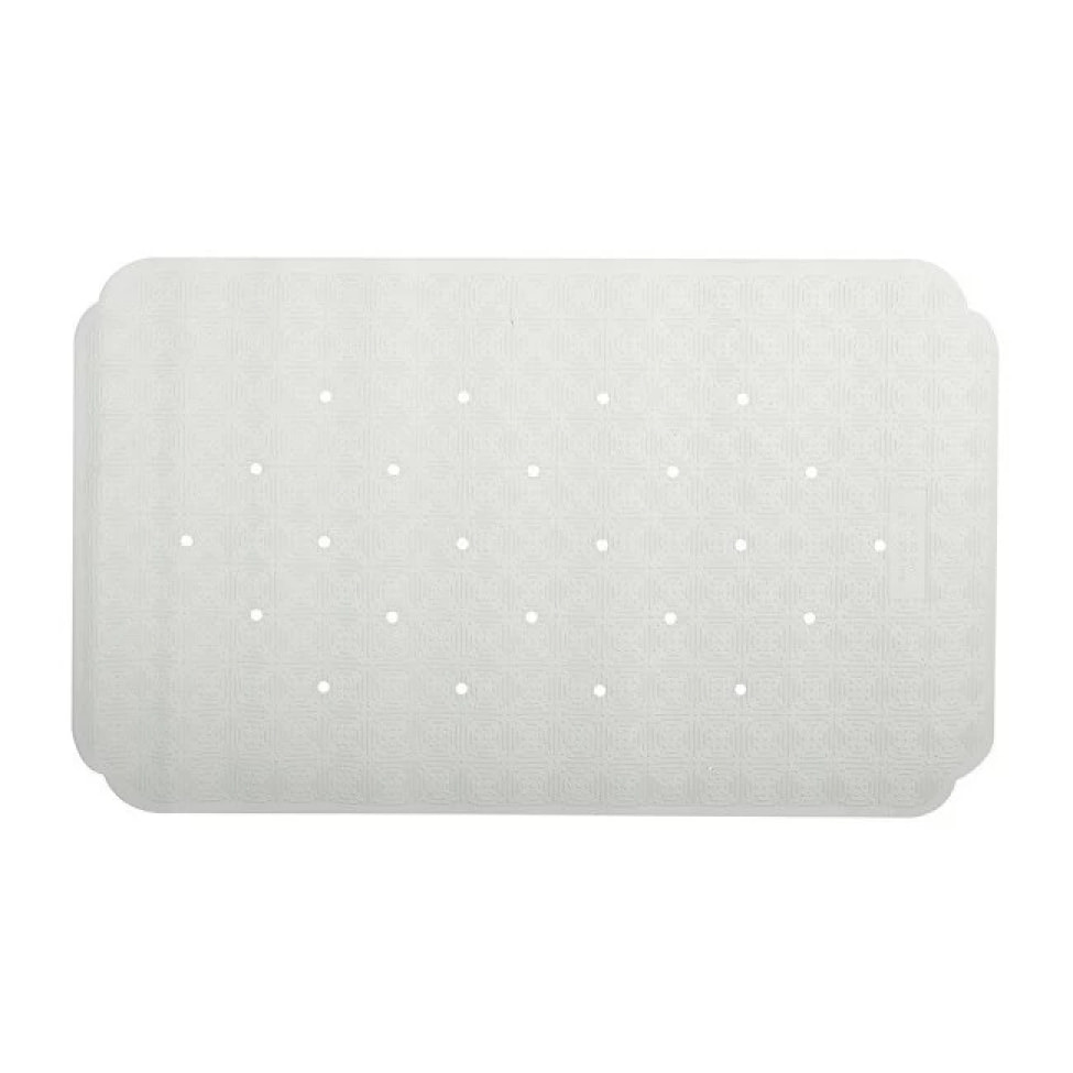 Tapis Fond de baignoire Caoutchouc RUBY 70x40cm Blanc Spirella