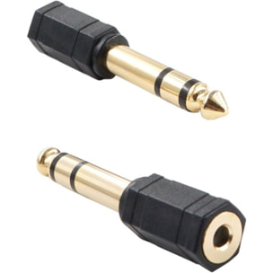 Adaptateur Jack ESSENTIELB Jack 3.5-F vers 6.35-M