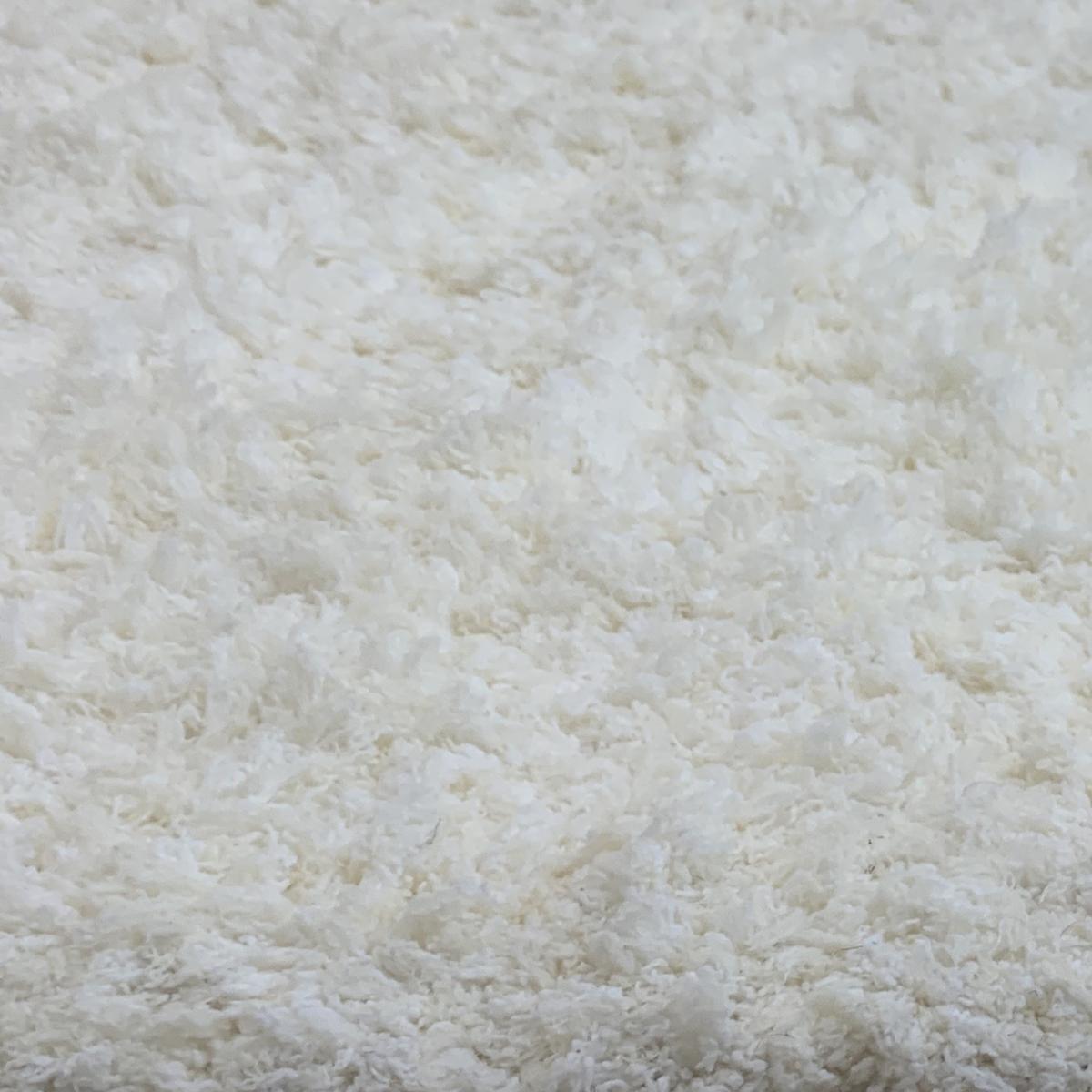 Tapis longs poils shaggy fait à la main motif uni PESI