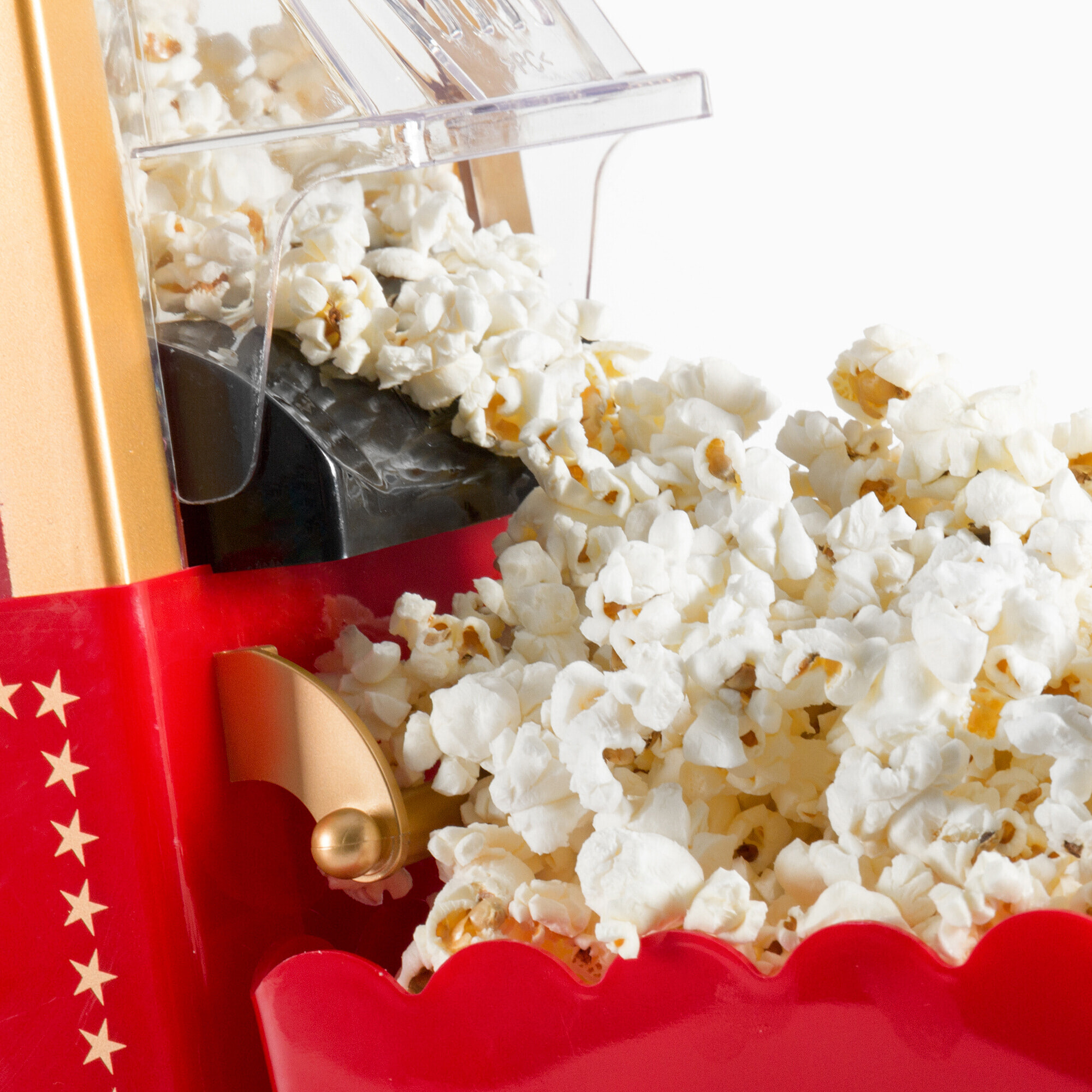 Macchina per pop corn Sweet Pop Times - 1200W - rosso - 17 x 39 x 20 cm