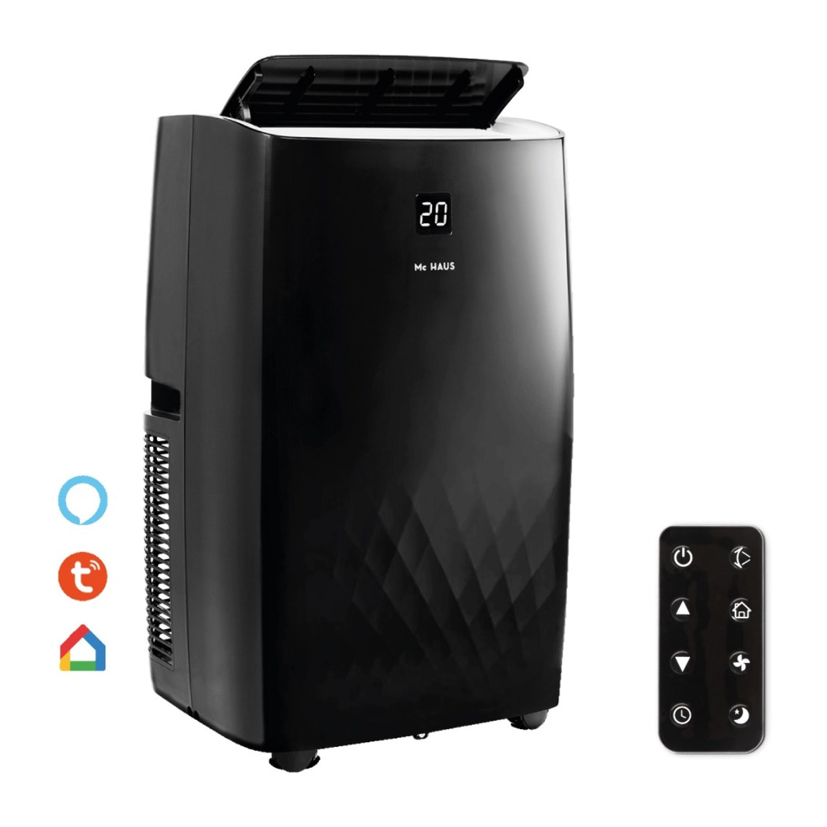 Aire acondicionado portátil 12000BTU Clase A ≥ 30m² 3 en 1 refrigeración