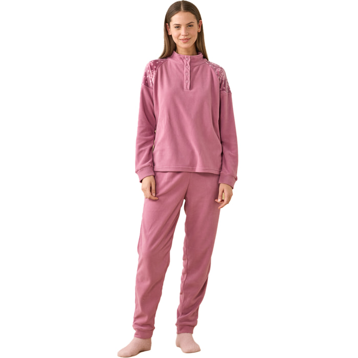 Pigiama donna micropile articolo cachemire. Noidinotte