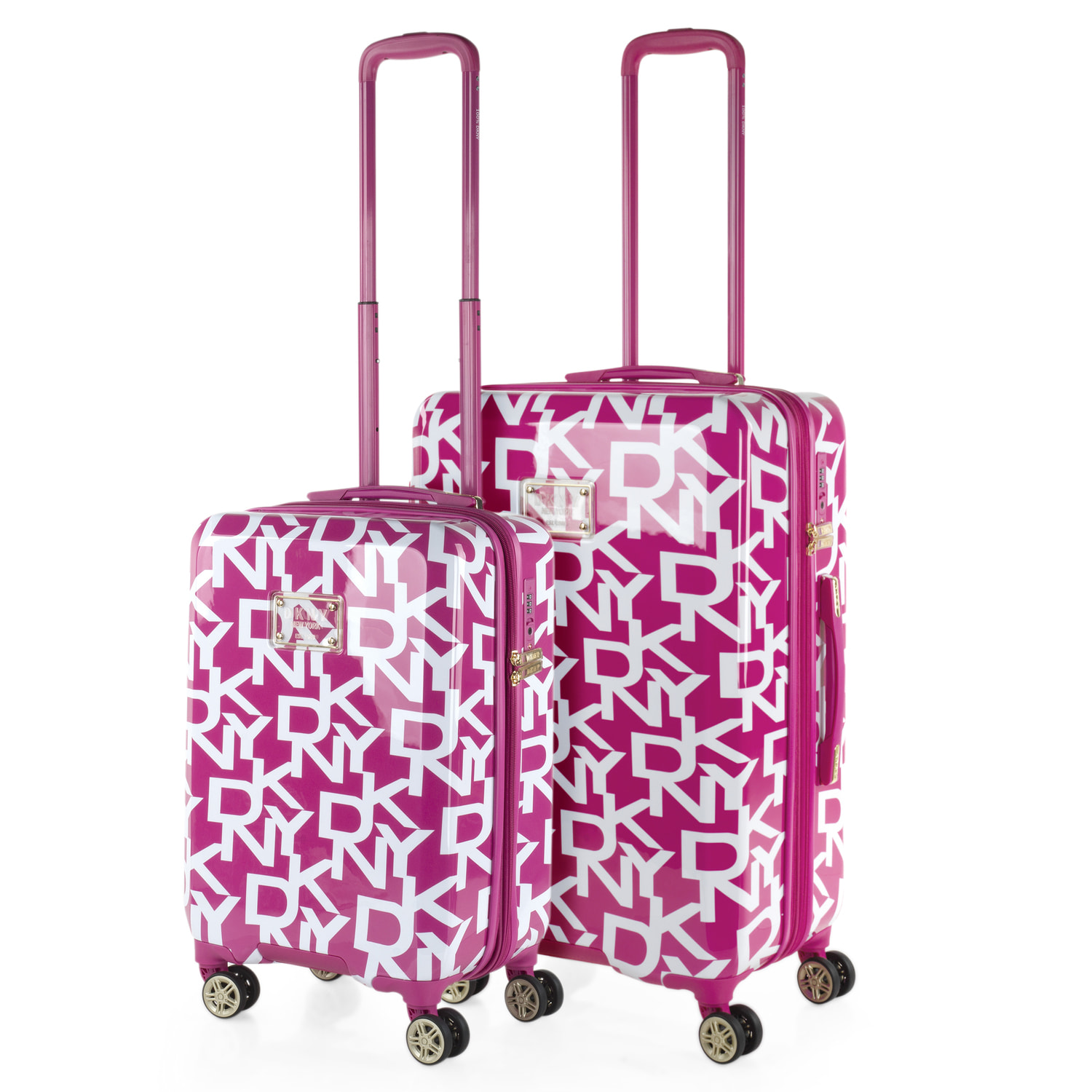 Juego De Maletas Pc Dkny Dkny-626 Signature Hardside Magenta