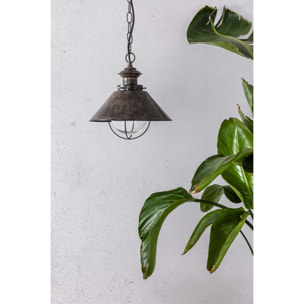 NÁUTICA 340 Colgante marrón óxido