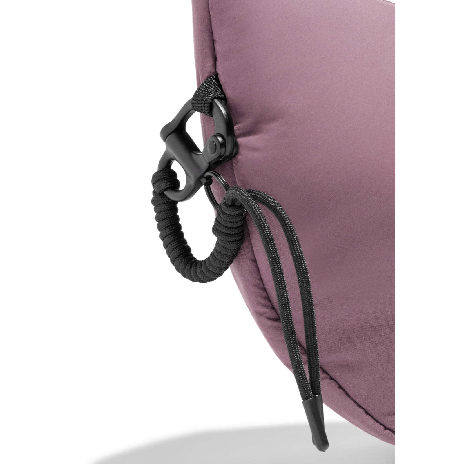 Bolso Cruzado Round Nylon Rosa