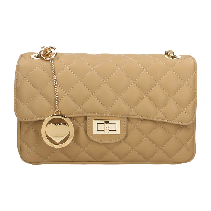 Chicca Borse Borsa a Spalla Beige